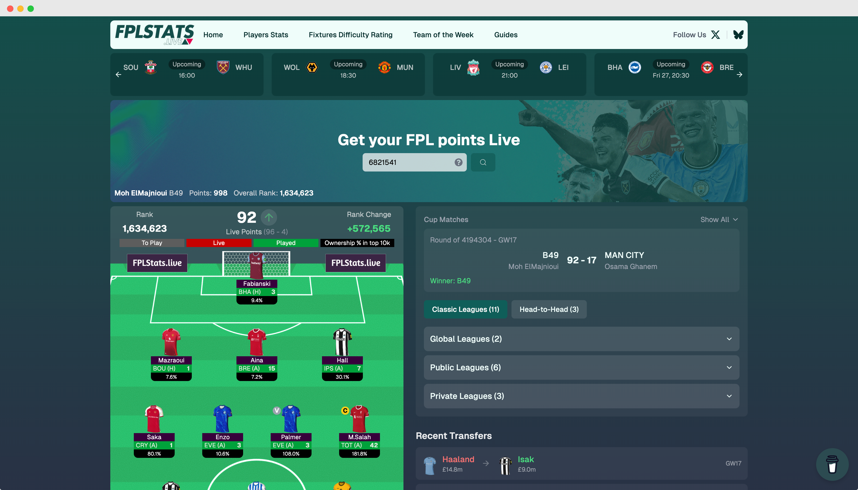 FPL Stats